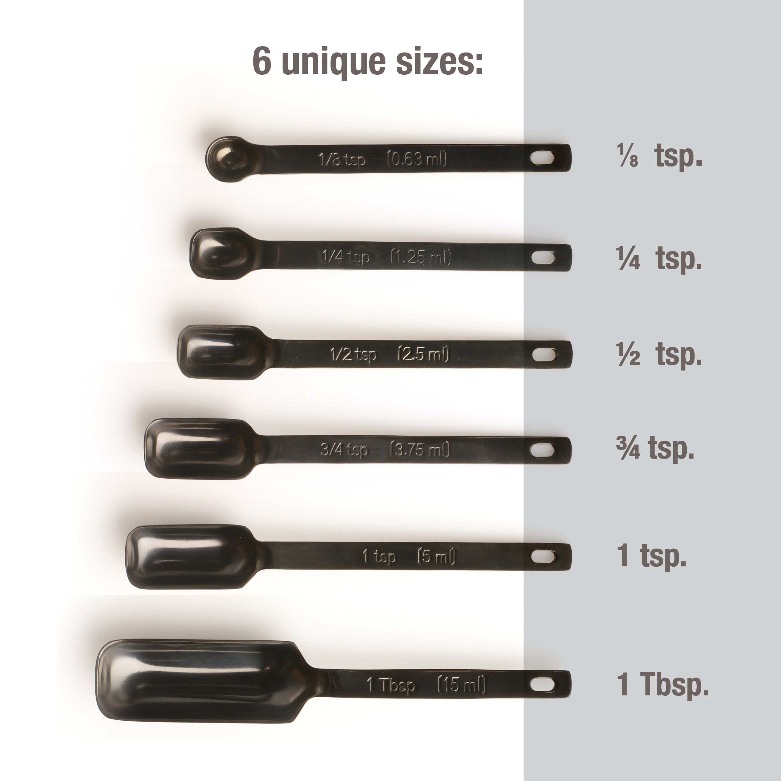 Single 1/4 Teaspoon (tsp) Measuring Spoon, Heavy-Duty Stainless Steel,  Narrow, Long Handle Design Fits in Spice Jar, Set of One 1/4 Tea Spoon